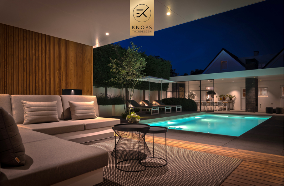 wellness tuin tuinarchitect Erik Knops jee o starline bad buitenhaard rob van trier knops tuindesign poolhouse luxe exclusief high end turnkey style 