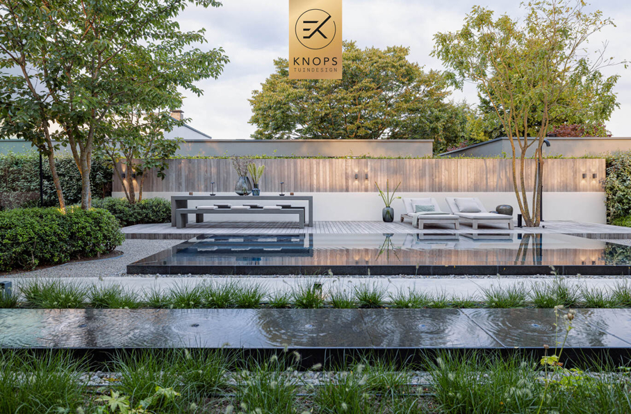 modern tuinontwerp wellnesstuin luxe tuin met zwembad mediterrane tuin luxury garden design exclusive garden villa garden